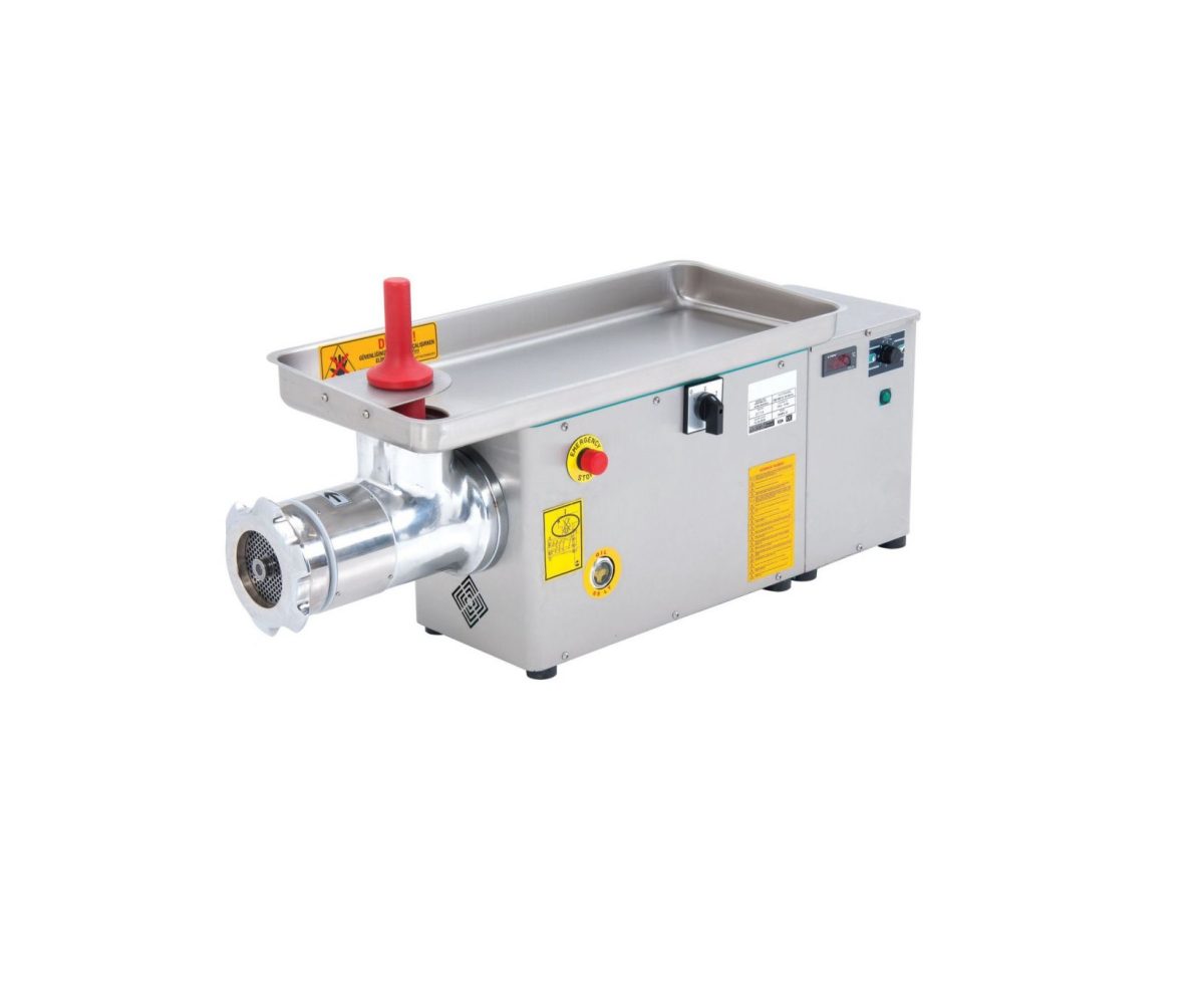 Fleischwolf 600 kg / h 400V mit gekühltem Edelstahlbecher