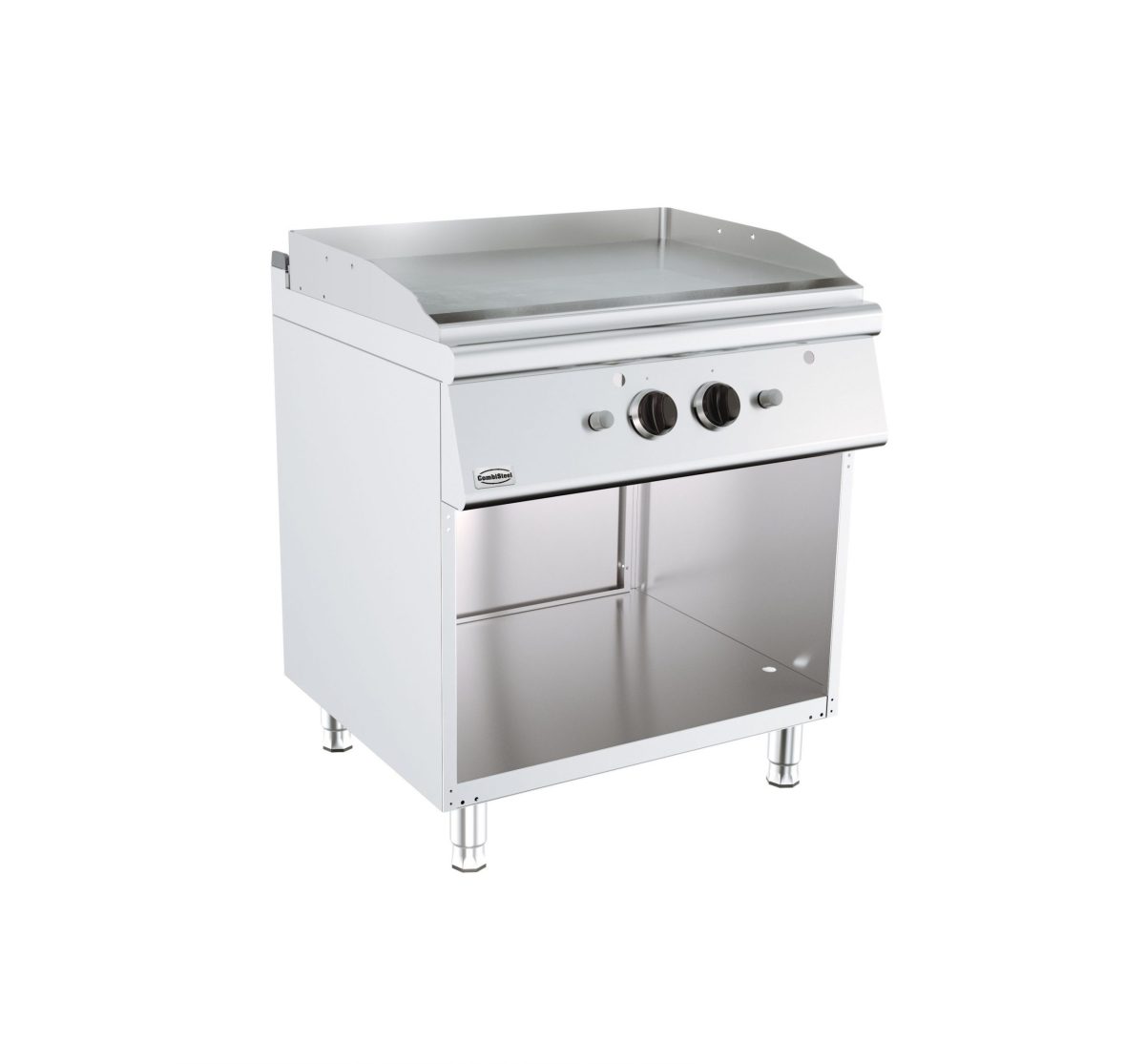 Gas Chrom Grillplatte Glatt 800 x 700 mm