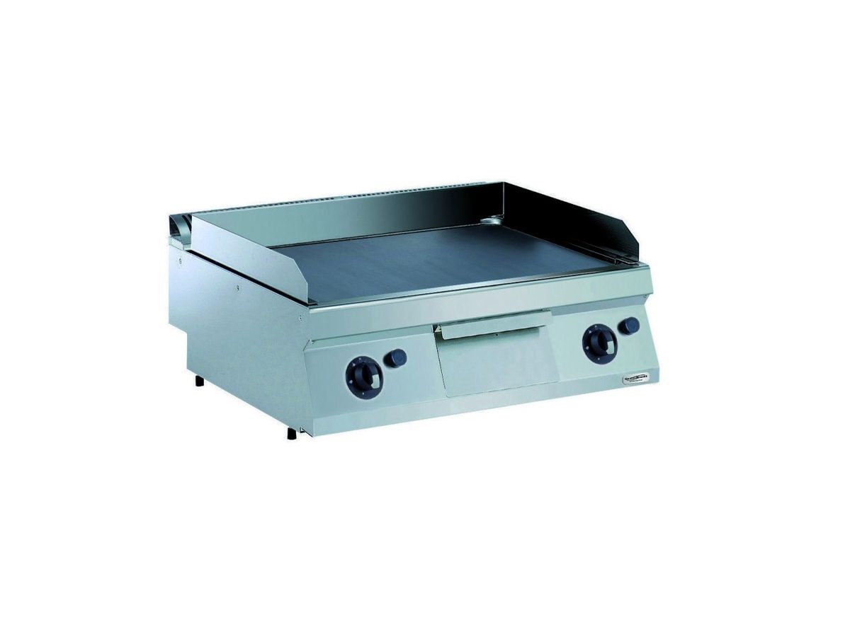 Gas Chrom Grillplatte Glatt 800 x 700 mm
