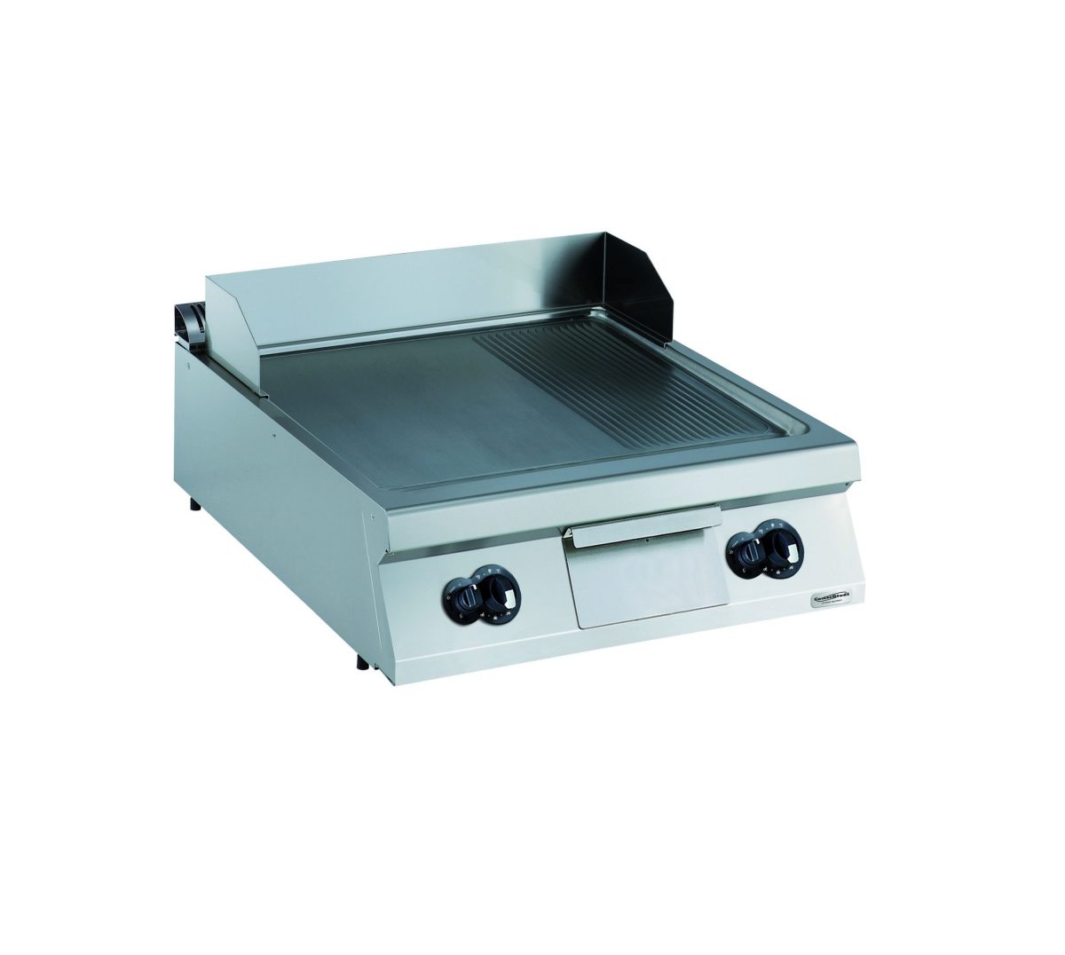 Gas Grillplatte Glatt / Gerillt 800 x 700 mm