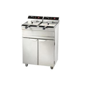 Elektro Friteuse 2 x 9 Liter 230V