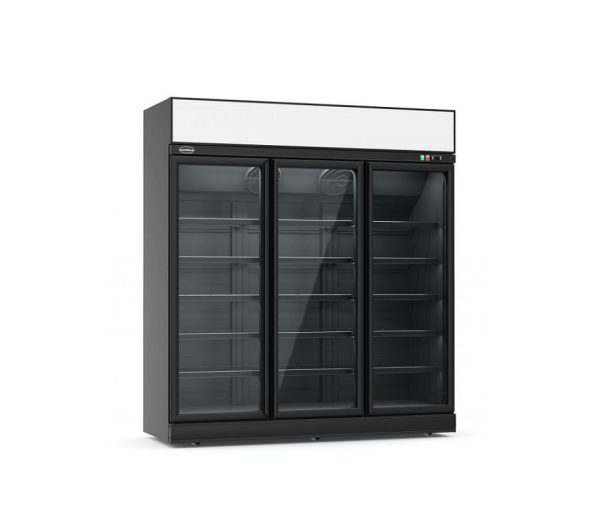Kühlschrank mit 3 Glastüren / 1530 Liter / 2092x710x1880 mm