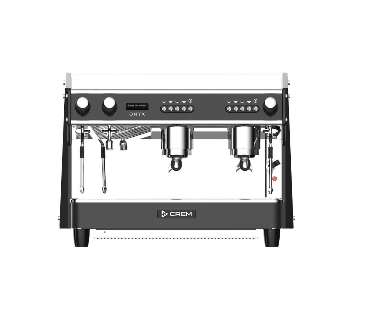 Espresso Kaffeemaschine 2 Gruppig Siebträgermaschine CREM Onyx - Image 3