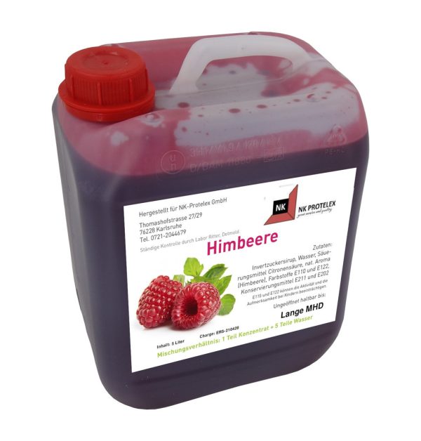 Slush Sirup Himbeere 5L