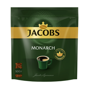 Caffe soluble JACOBS Monarch natural sublimated 500g