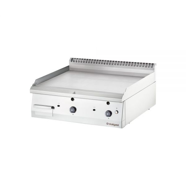 Gas-Griddleplatte als Tischgerät, Serie 700 ND - glatt 800x700x250 mm