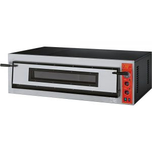 GGF Pizzaofen mit einer Kammer, Vollschamott, 9 kW, 1370 x 850 x 420 mm (BxTxH)