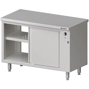 Durchreiche-Wärmeschrank mit Schiebetüren 1100x700x850 mm