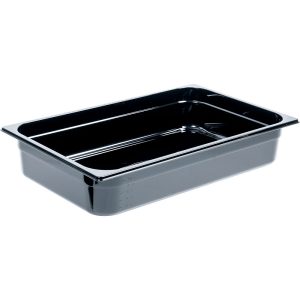 Gastronormbehälter Serie Premium, schwarz, Polycarbonat, GN 1/1 (100 mm)