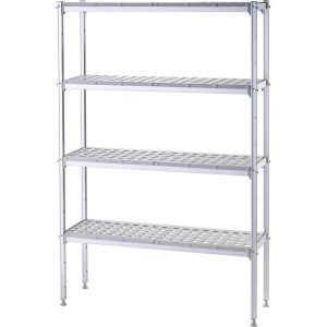 Lagerregal mit GN1/1 - Aufnahme 1120x360x180 mm (BxTxH)