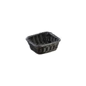 Buffetkorb aus Polypropylen, schwarz, GN 1/6
