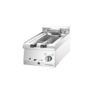 Elektro-Fritteuse 10 Liter als Tischgerät / 9 kW / Serie 700 ND - Einzel-Fritteuse, 400 x 700 x 250 mm (BxTxH)