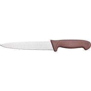 Spickmesser Premium, HACCP, Griff braun, Edelstahlklinge 18 cm