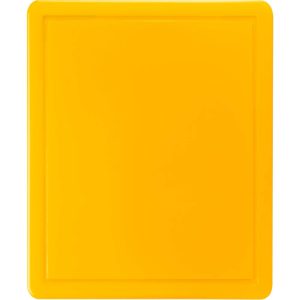 Schneidbrett, HACCP, Farbe gelb, 600 x 400 x 18 mm (BxTxH)