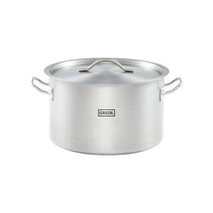 Suppentopf mittelhohe Form, Serie ECO Ø 320 mm, Höhe 200 mm, 16,1 Liter, inkl. Deckel