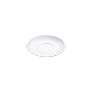 Untertasse für Kaffeetassen, reinweißes Hotelporzellan, Serie Isabell, Ø 14 cm