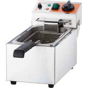 Fritteuse CATERINA, 6 Liter, 200x430x265 mm (BxTxH), 2 kW 230V