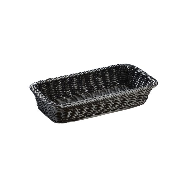 Buffetkorb aus Polypropylen, schwarz, GN 1/3