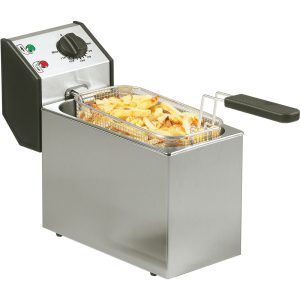 ROLLER GRILL Fritteuse 5 Liter / 3,2 kW / 190x425x320 mm