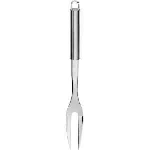 Fleischgabel, runder Griff, Länge 34,5 cm