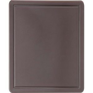 Schneidbrett, HACCP, Farbe braun, GN1/2, Stärke 12 mm