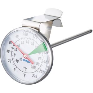 Milchschaumthermometer mit Clip, Länge 110 mm