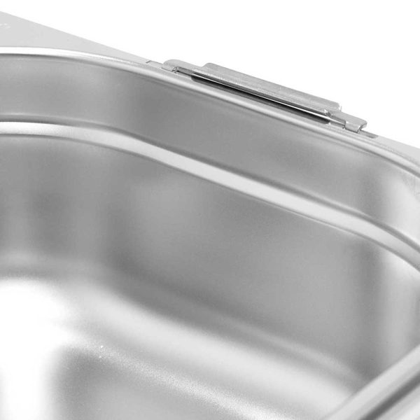 Gastronormbehälter mit Fallgriffen, Serie STANDARD, GN 1/1 (200mm) – Bild 2