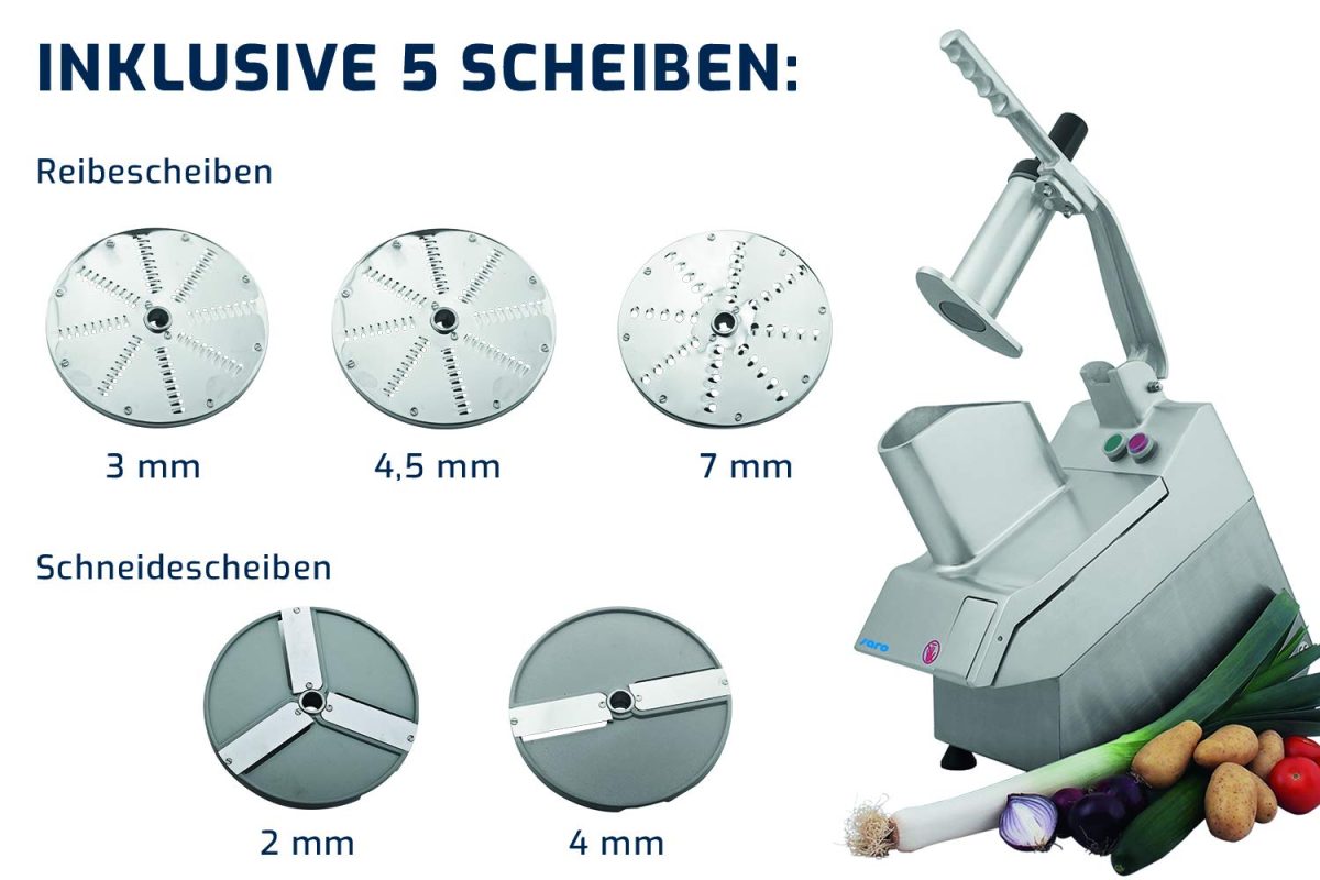 SARO Gemüseschneider Modell CARUS – Bild 3