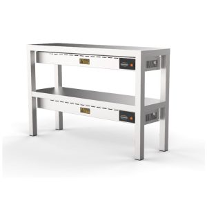 Aufsatzbord Keramisch beheizt 2 Stufig 1400×300 mm 8 Heaters 250 w