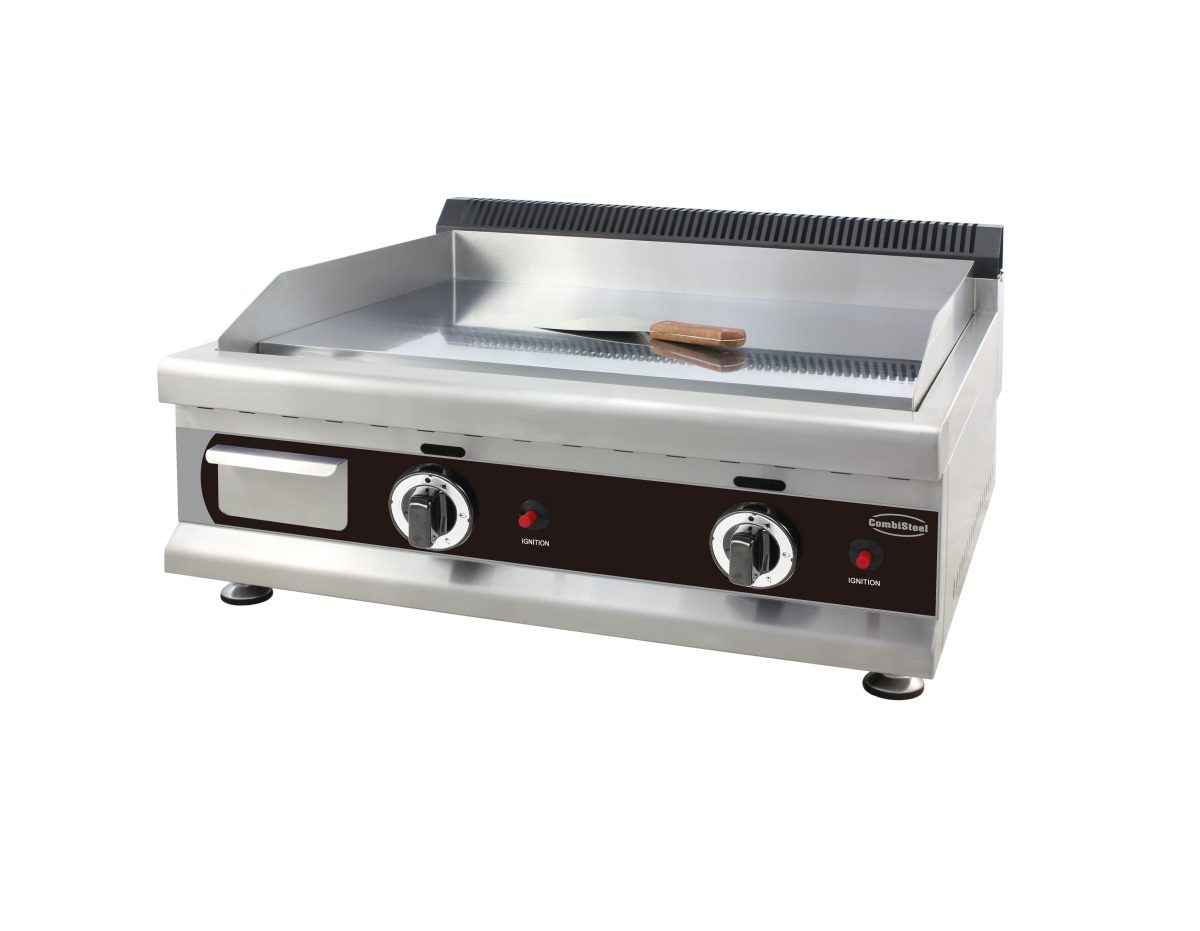 Gas Grillplatte Chrom 800×575 mm / Erdgas