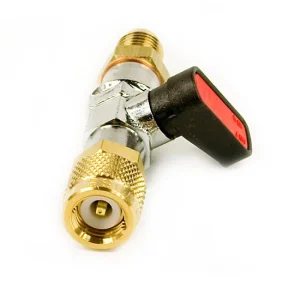 Absperrkugelventil REFCO CA-1/4"-SAE-R, ROT