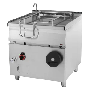 Kipppfanne manuell elektrisch 80 l Edelstahlboden | REDFOX - BR 90/80 E/N