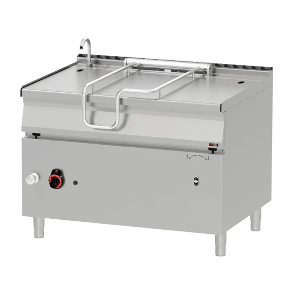 Automatische Kipppfanne Gas 120 l Stahlboden | REDFOX - BRM 90/120 G