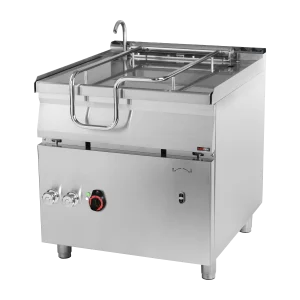 Automatische Kipppfanne elektrisch 80 l Edelstahlboden | REDFOX - BRM 90/80 E/N