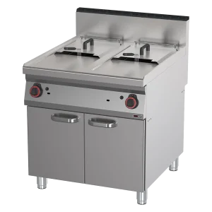 Gasfritteuse 2x 17 l | REDFOX - FE 90/80-17 G
