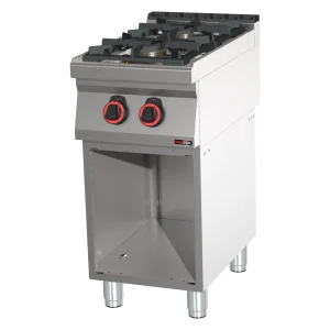 Gasherd 2x Brenner mit Unterbau | REDFOX - SP 70/40 G