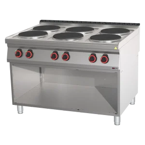 Herd elektrisch 6 Kochplatten | REDFOX - SP 90/120 E