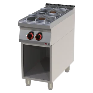 Gasherd 2x Brenner mit Unterbau | REDFOX - SP 90/40 G
