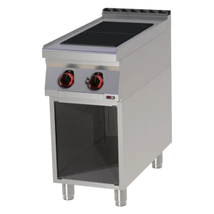 Herd elektrisch 2x Kochfeld mit Unterbau 400 V | REDFOX - SPL 90/40 E