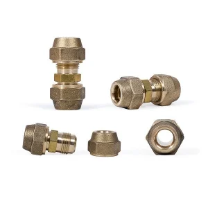 Verschraubung mit zwei 3/8" Muttern