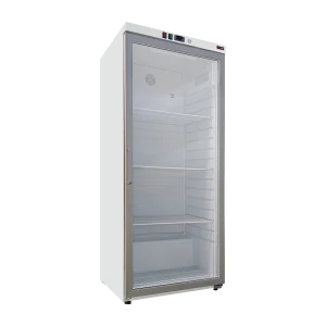 Kühlschrank 350 l, Glastür Türen, weiß | REDFOX - DRR 400/G