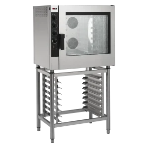 Kombidämpfer elektrisch 7x GN 1/1 manuell, Einspritzung 400 V | REDFOX - EPM 0711 E