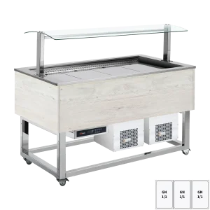 Kühlbuffet GN 3-1/1 Hemlock | REDFOX - ES BLUE+ 3H