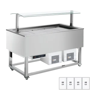 Kühlbuffet GN 4-1/1 RAL | REDFOX - ES BLUE+ 4R