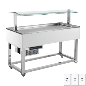 Kühlbuffet GN 3-1/1 RAL | REDFOX - ES LIME+ 3R