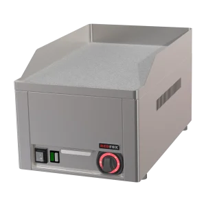 Grillplatte 32x48 elektrisch Durable Chrome glatt Tisch 230 V | REDFOX - FTHC 30 E