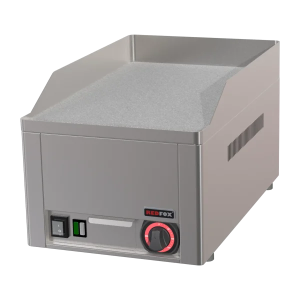 Grillplatte 32x48 elektrisch Durable Chrome glatt Tisch 230 V | REDFOX - FTHC 30 E