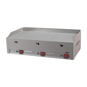 Grillplatte 97x48 Gas Durable Chrome kombiniert Tisch | REDFOX - FTHRC 90 G