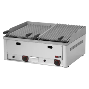 Lavagrill Gas doppelt 2x 31x48 Tisch | REDFOX - GL 60 GS