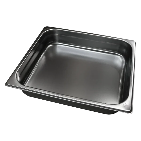GN-Behälter GN 2/1 - 150 Fallgriff Edelstahl | REDFOX - GN 2/1-150 U